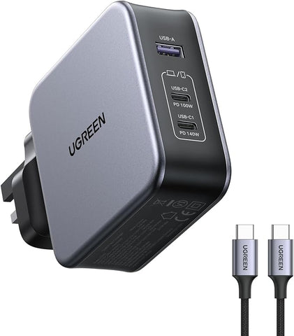 UGREEN GaN Fast Charger 140W dengan Kabel