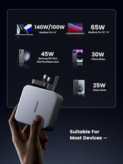 UGREEN GaN Fast Charger 140W dengan Kabel