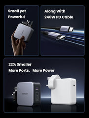 UGREEN GaN Fast Charger 140W dengan Kabel