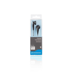Sennheiser MX 375 CRANK THE BASS ! Hitam